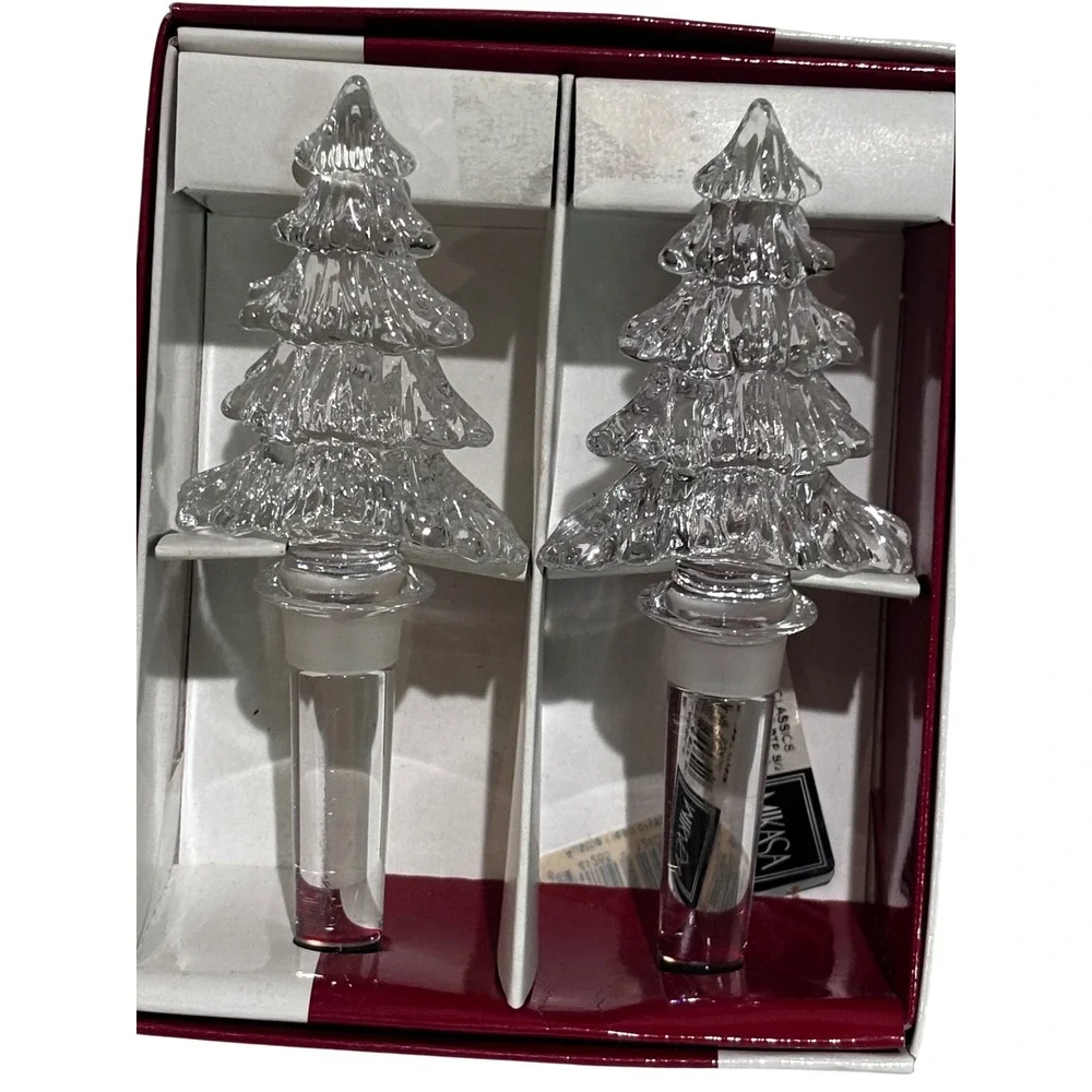 Mikasa crystal bottle